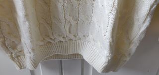 Maglione girocollo Vintage Made in Italy bianco M