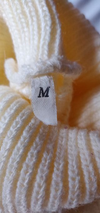 Maglione girocollo Vintage Made in Italy bianco M