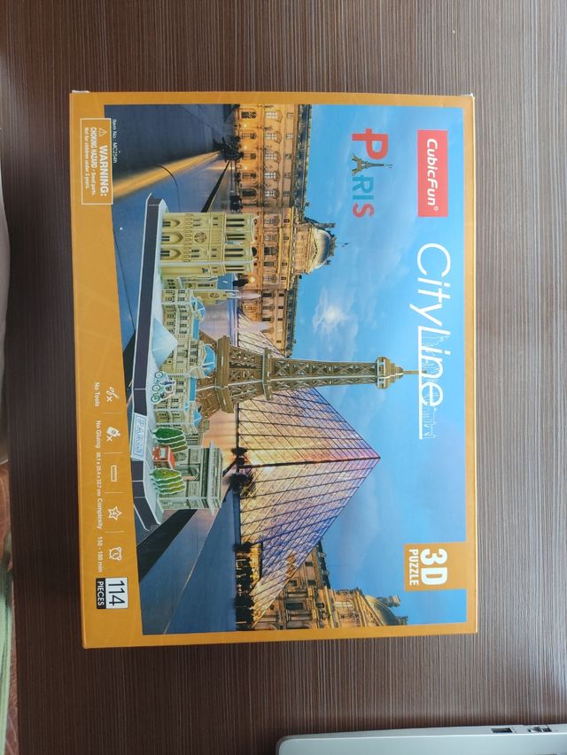 PUZZLE 3D CITY LINE DE PARIS