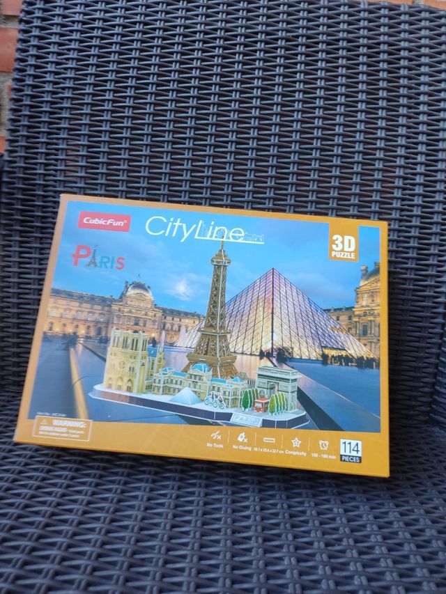 PUZZLE 3D CITY LINE DE PARIS
