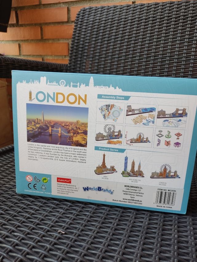 PUZZLE 3D CITY LINE LONDON