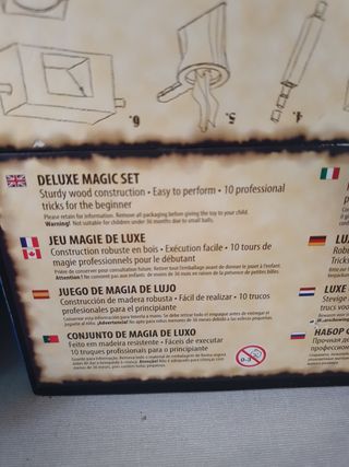 juego magia madera