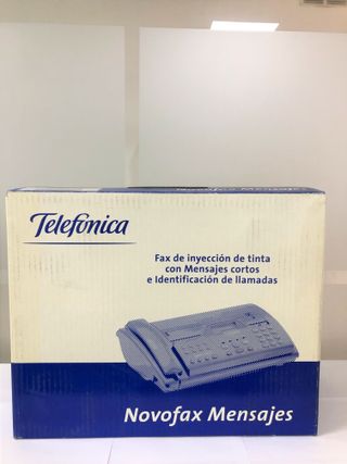TELEFONICA NOVOFAX MENSAJES FAX INJECCION DE TINTA