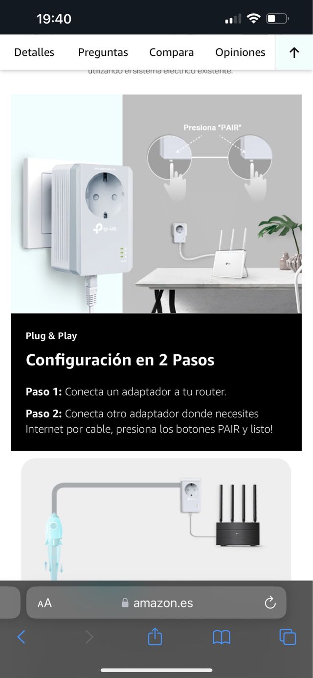 Adaptador WIFI TPLINK TL-PA4010P KIT