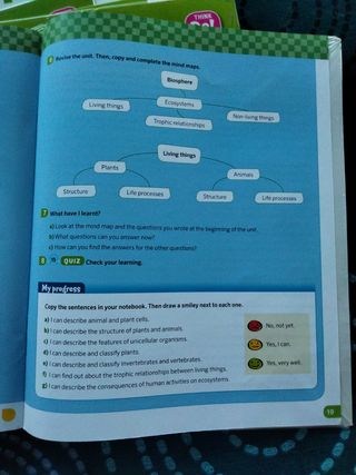 Libro natural science de Oxford educación