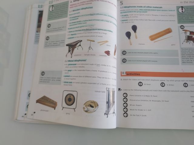 Libro de música I de Casals (ESO)