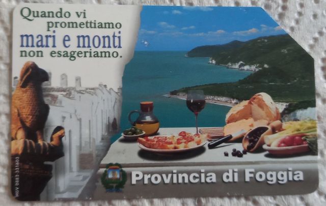 carta telefonica"Foggia"