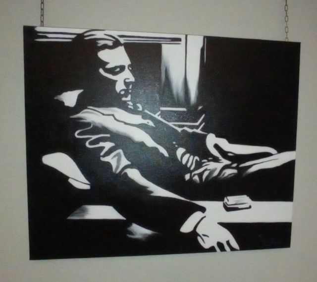 Cuadros del padrino pintados a mano