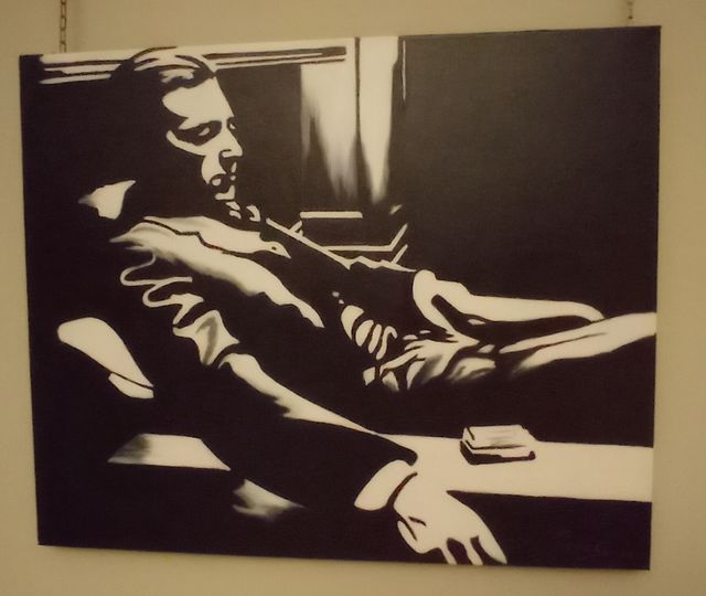 Cuadros del padrino pintados a mano