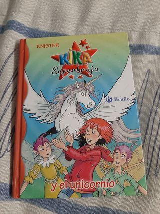 Lote 2 libros Kika Superbruja