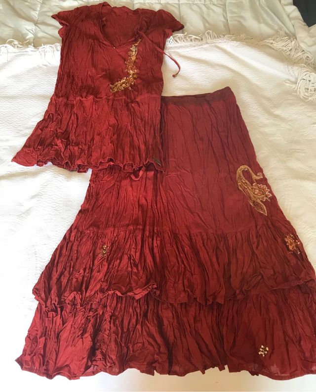 Completo donna gonna e camicia Phard