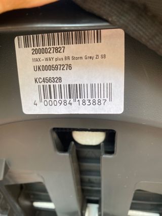 Silla coche britax romer max way PLUS