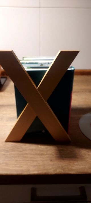 Sujetalibros de madera maciza