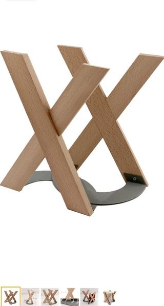 Sujetalibros de madera maciza