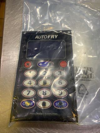 Freidora Industrial sin humos, autofry doble cesta