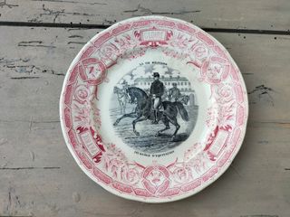 Platos franceses Vintages Sarreguemines.