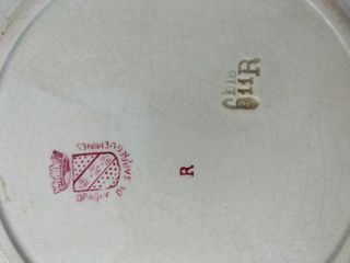 Platos franceses Vintages Sarreguemines.