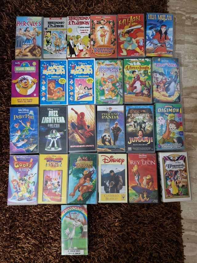 películas vhs antiguas