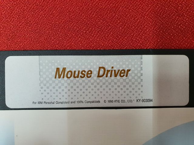 Mouse ratón driver disquete 5 1/4 flexible 5,25