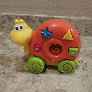 Lote bebé patito, caracol y ranita musical