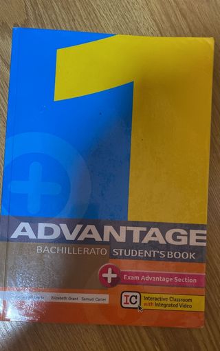 Libro Inglés. Primero de bachillerato