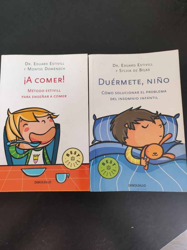 Libro Duérmete, niño y libro ¡A comer!