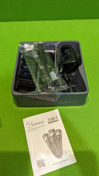 Hatteker 3 en 1 Cortapelos, barba NUEVO 00636E