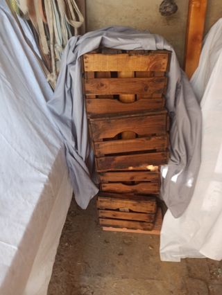caja de madera