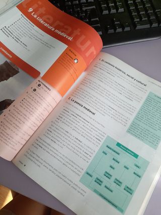 libro lengua castellana y literatura 1°bachillerat