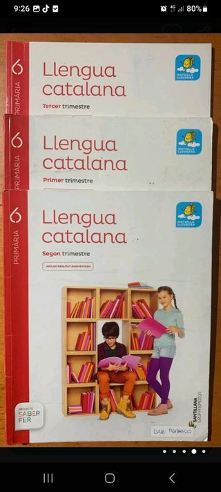vendo los libros de 6° de primaria