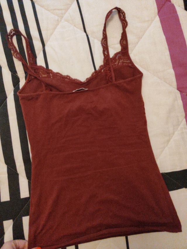camiseta marrón intimissimi