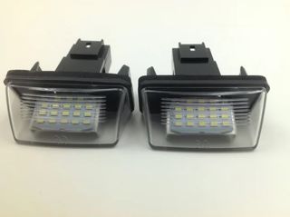 PLAFONES LED MATRICULA CITROEN PEUGEOT