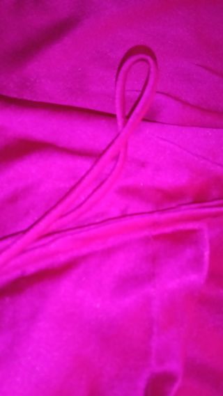 Top fucsia Carmen Dee seda pedrería t. 42