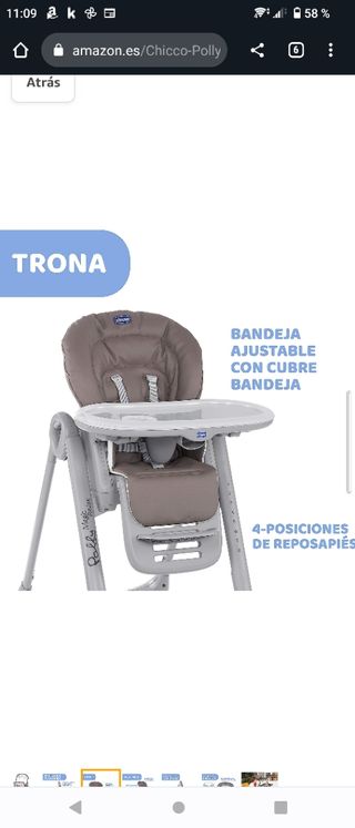 Trona evolutiva chicco Polly Magic Relax