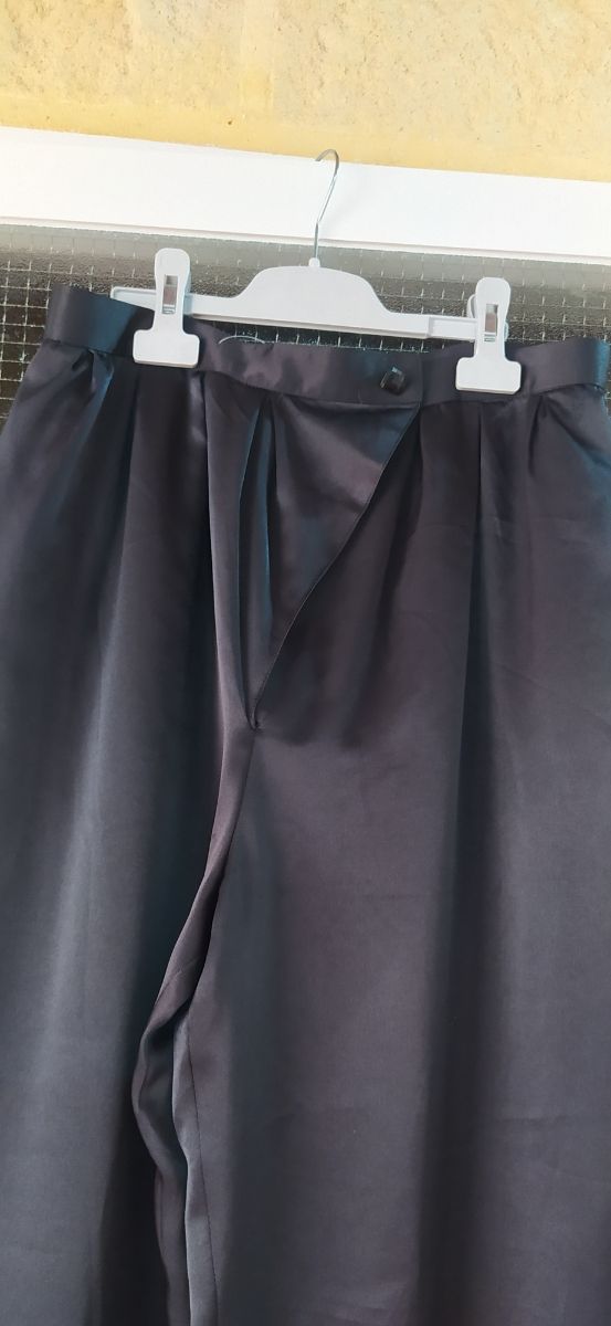 Pantalón eventos, SATEN, forrado talla S