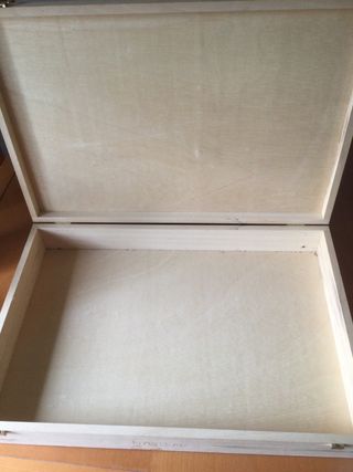Caja de madera