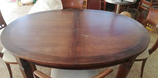 mesa 4 llillas do butacas todo igual buen estado