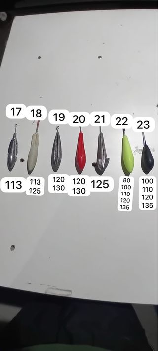 plomos de pesca surfcasting