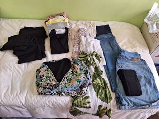 Lote de ropa premamá y lactancia