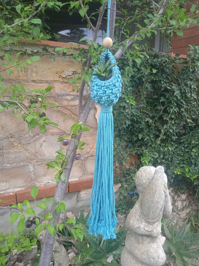 Nido de macramé