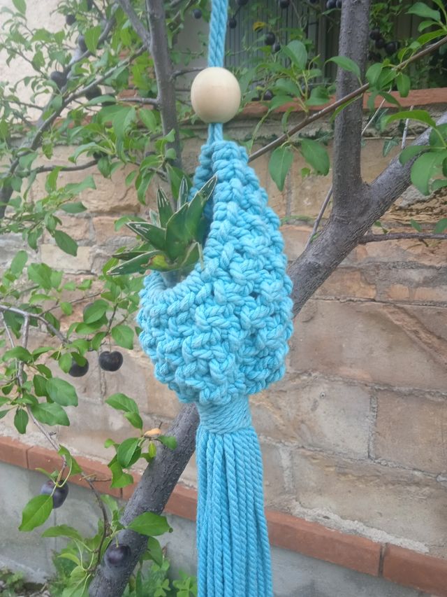 Nido de macramé