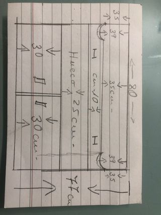 Mueble recibidor o televisor