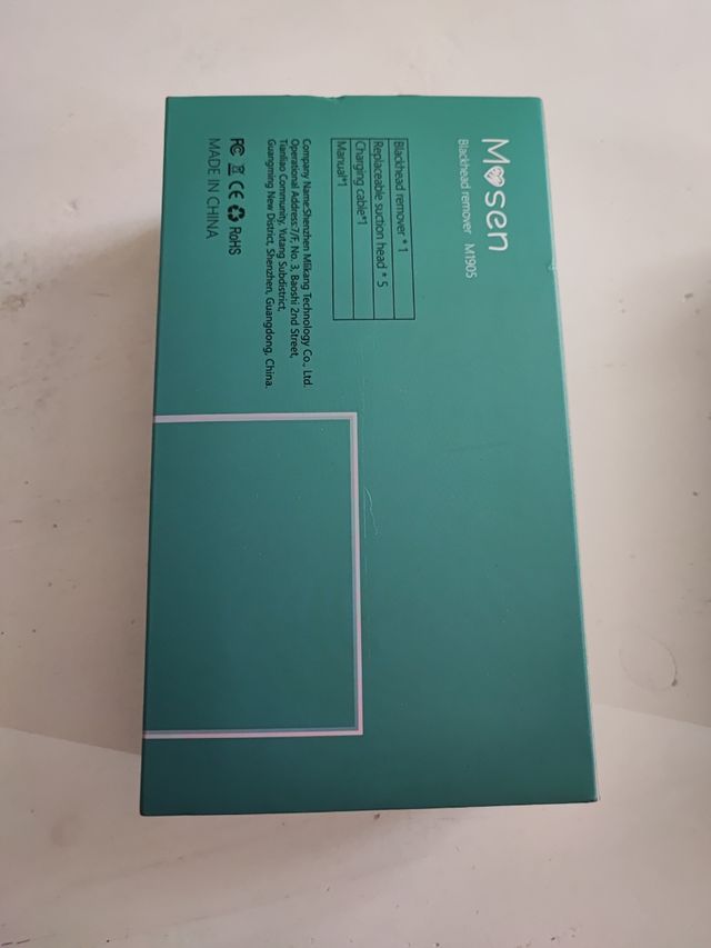 pulizia del viso aspiratore punti neri Mosen