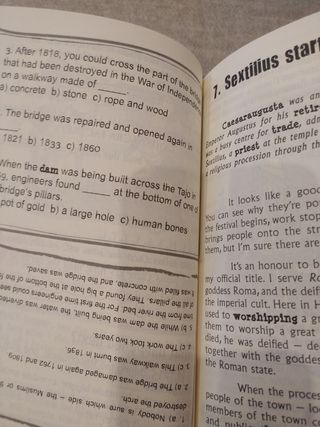 libro lectura 1eso Román hispania