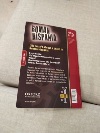libro inglés Román hispania