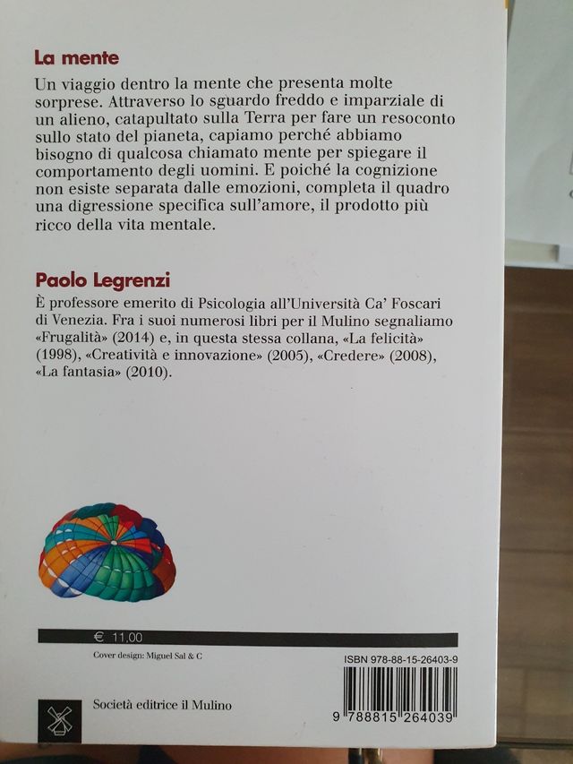 Libro "La mente" di Paolo Legrenzi