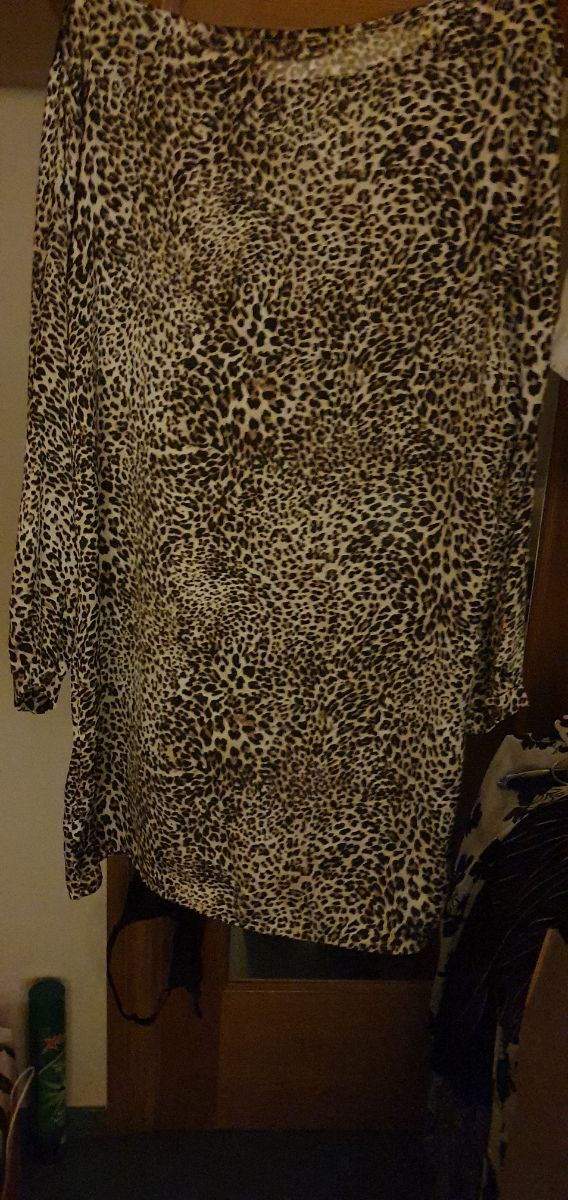 VESTIDO CORTO LEOPARDO
