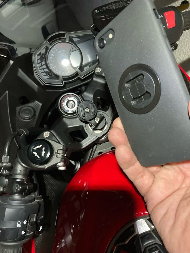 SP Suporte Telemóvel Moto QUADLOCK GSX R 1 2 BMW Y