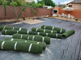 cesped reciclado de campos de futbol