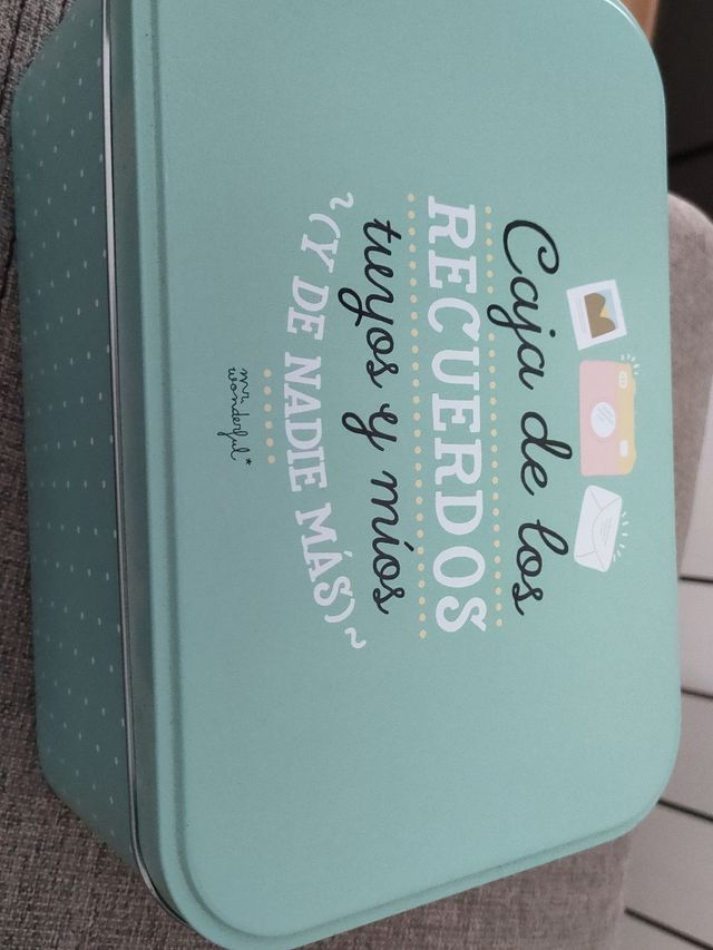 Caja metálica Mr Wonderful